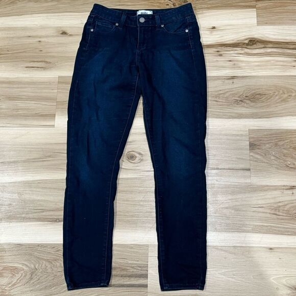 Paige Verdugo Ankle Skinny Dark Blue Jeans Women’s 26 - Picture 2 of 5